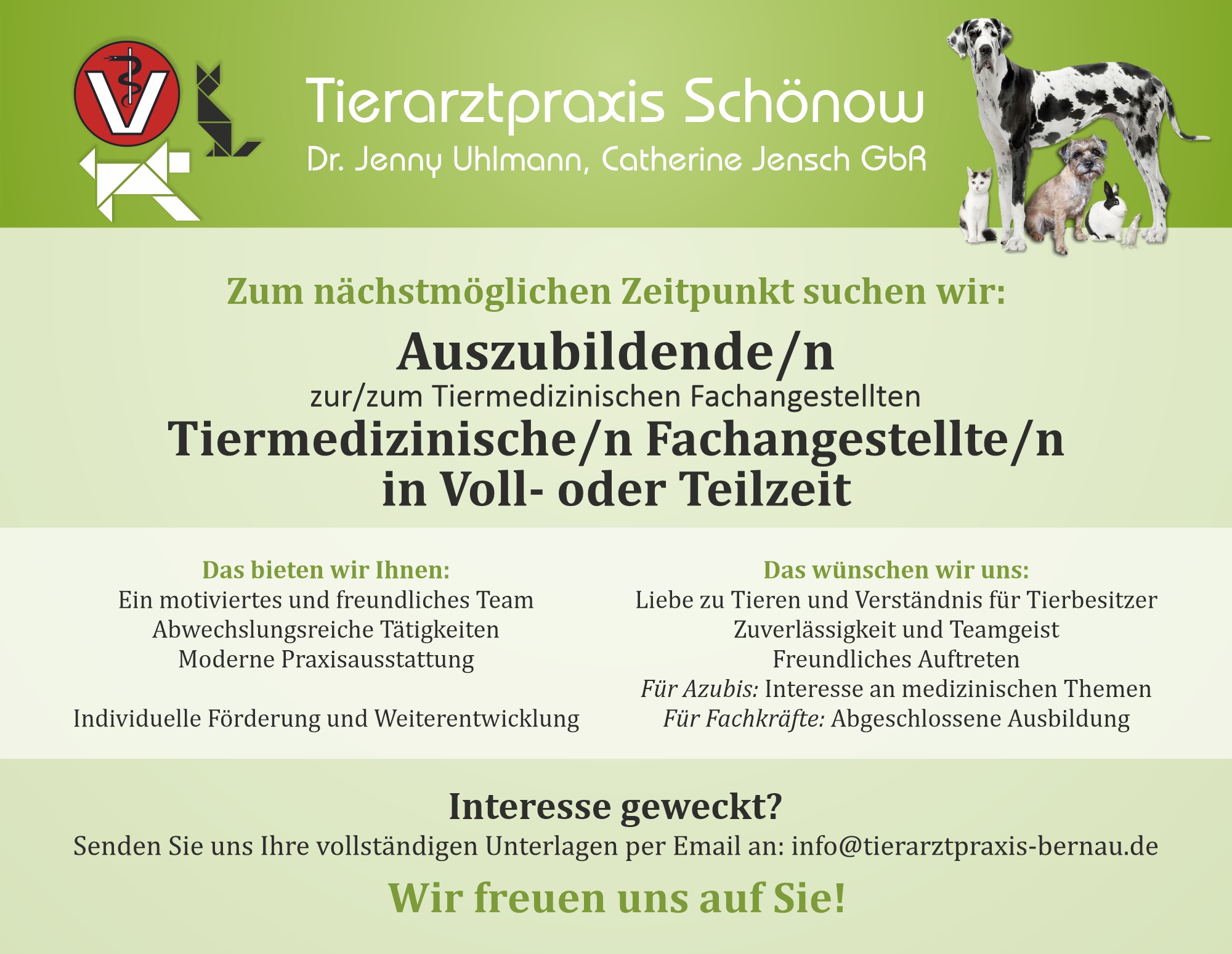 Stellenausschreibung Stellenausschreibung Auszubildende